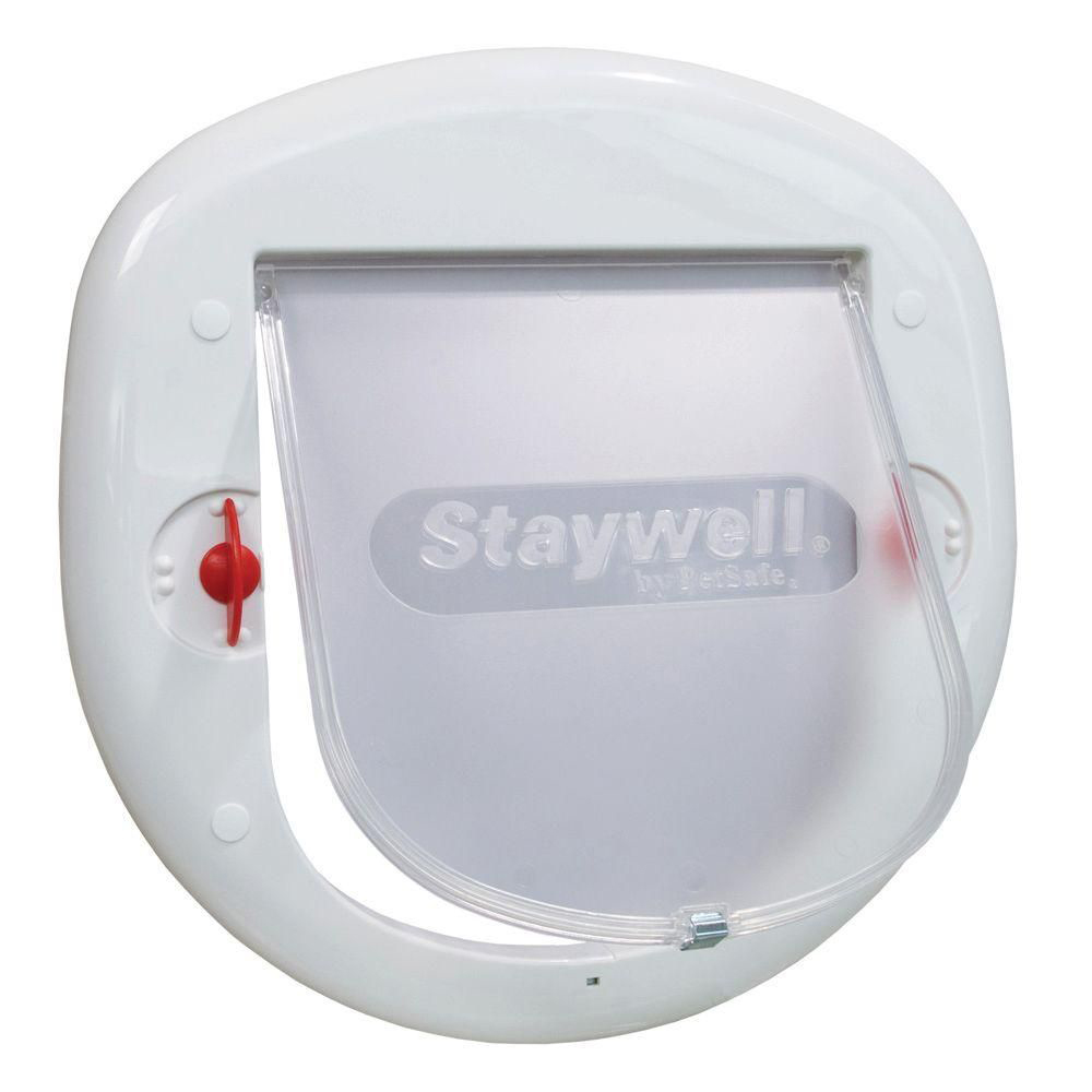 Staywell Small to Medium Pet Door - White.