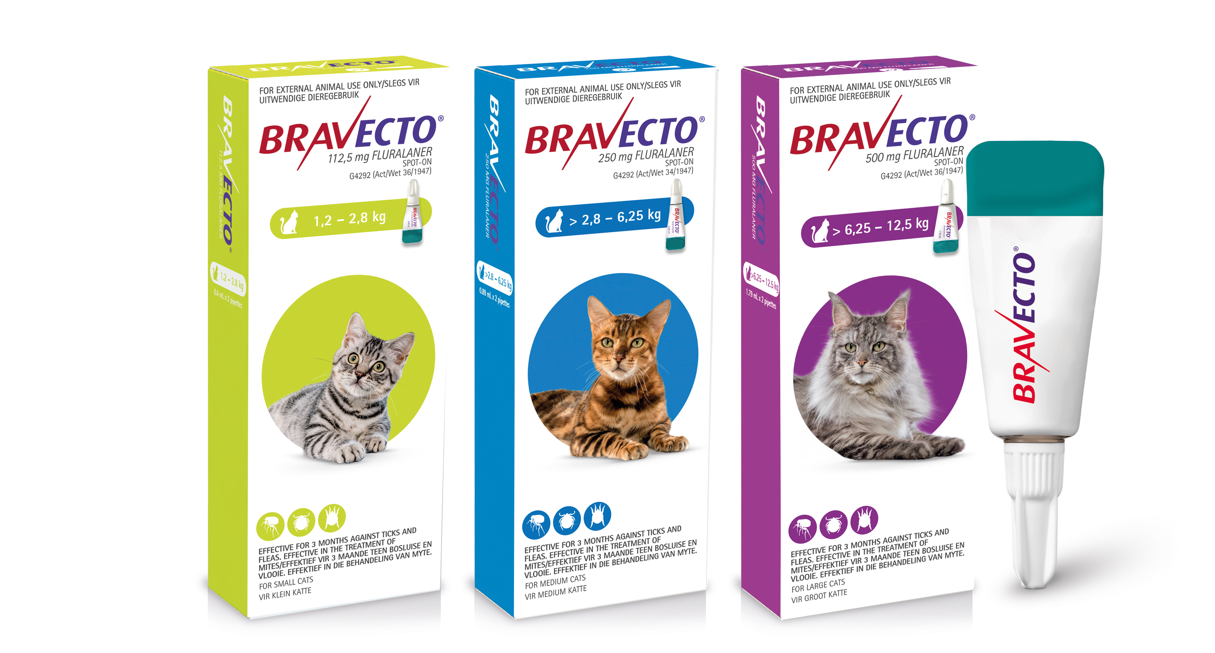 Bravecto SpotOn For Cats Pet Hero