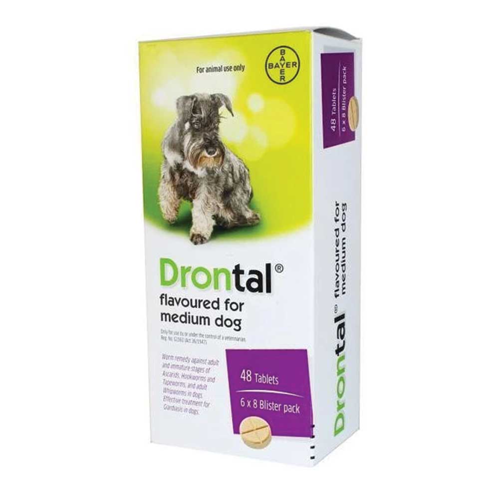 Bayer Drontal for Medium Dogs